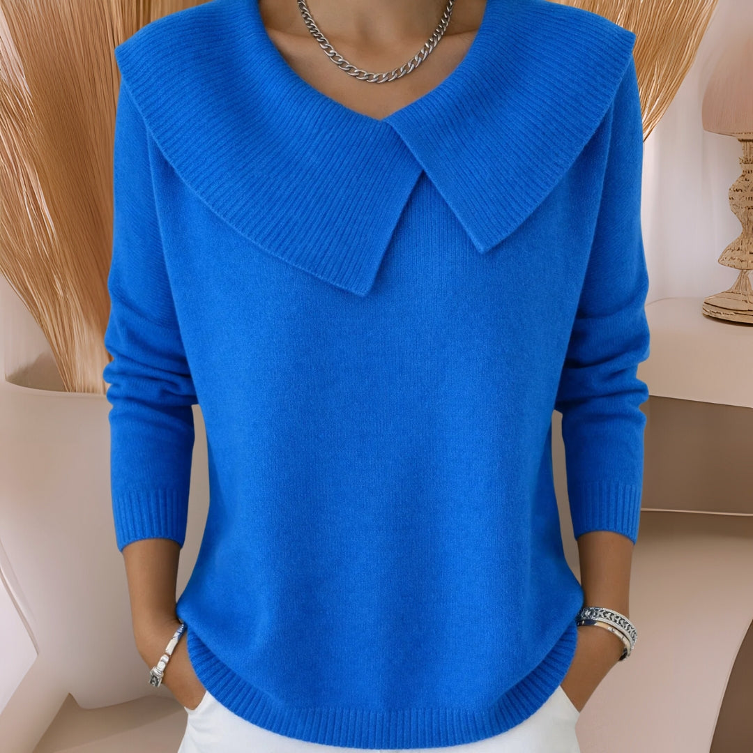 Yamina | Jersey De Punto Con Cuello Acanalado Oversize
