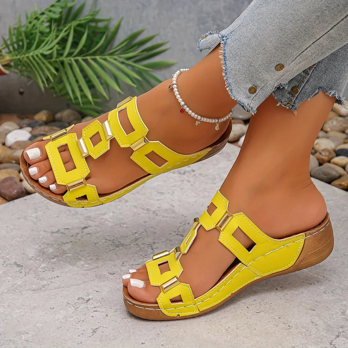 Norika | Sandalias De Tiras Con Aberturas en La Puntera