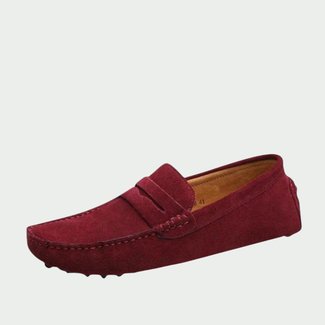 Enrique - Mocasines De Ante Hechos a Mano