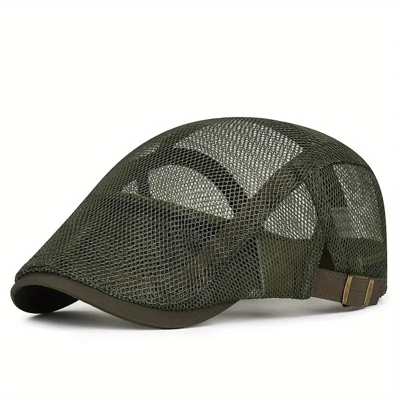 Beckett | Gorra plana de Malla Ajustable Para Verano