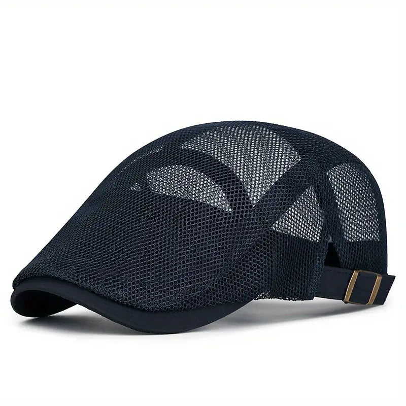 Beckett | Gorra plana de Malla Ajustable Para Verano