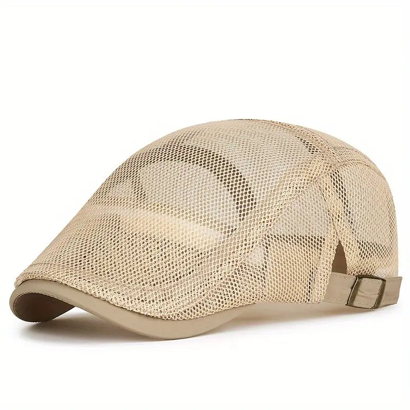 Beckett | Gorra plana de Malla Ajustable Para Verano