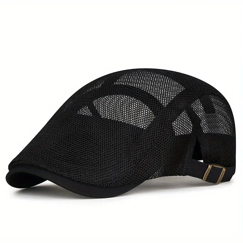 Beckett | Gorra plana de Malla Ajustable Para Verano