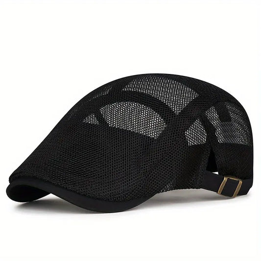 Beckett | Gorra plana de Malla Ajustable Para Verano