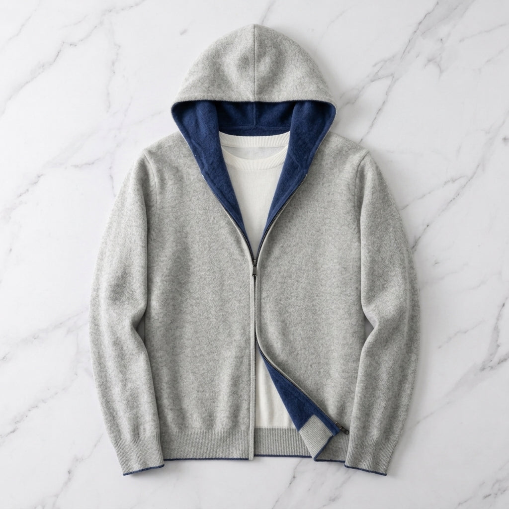 Delfina | Sudadera con Capucha y Ribete