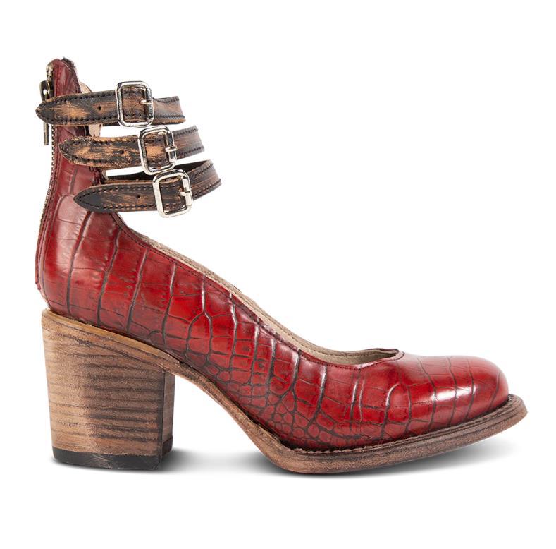 Steffie - Zapatos de Salón Con Tacón Grueso y Tiras