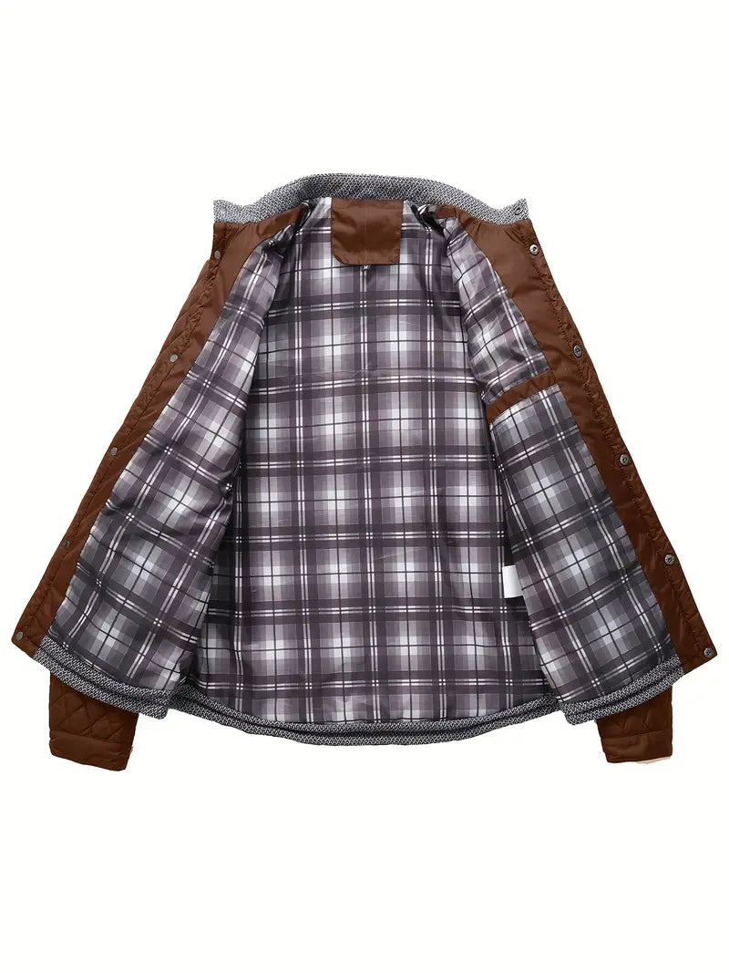 Proctor | Chaqueta Acolchada De Manga Larga Con Cuello Alto