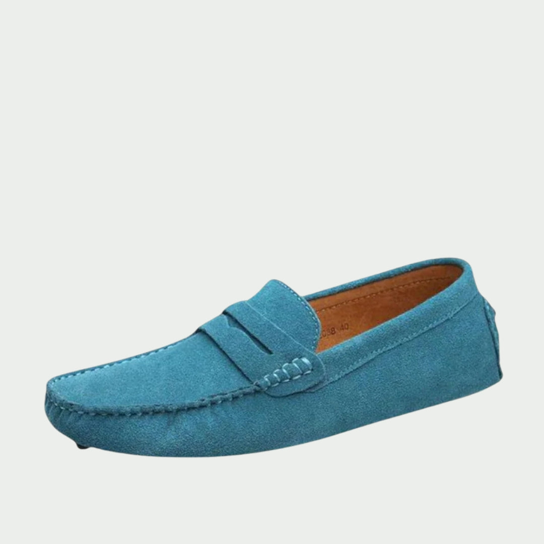 Enrique - Mocasines De Ante Hechos a Mano