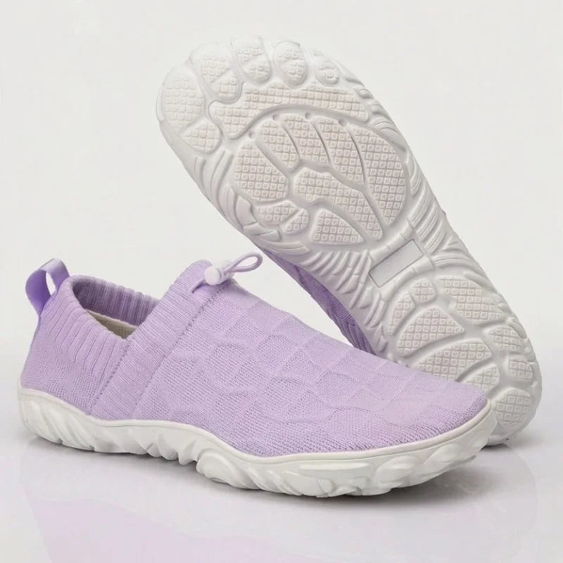 Jessie | Zapatillas de punto con cierre ajustable