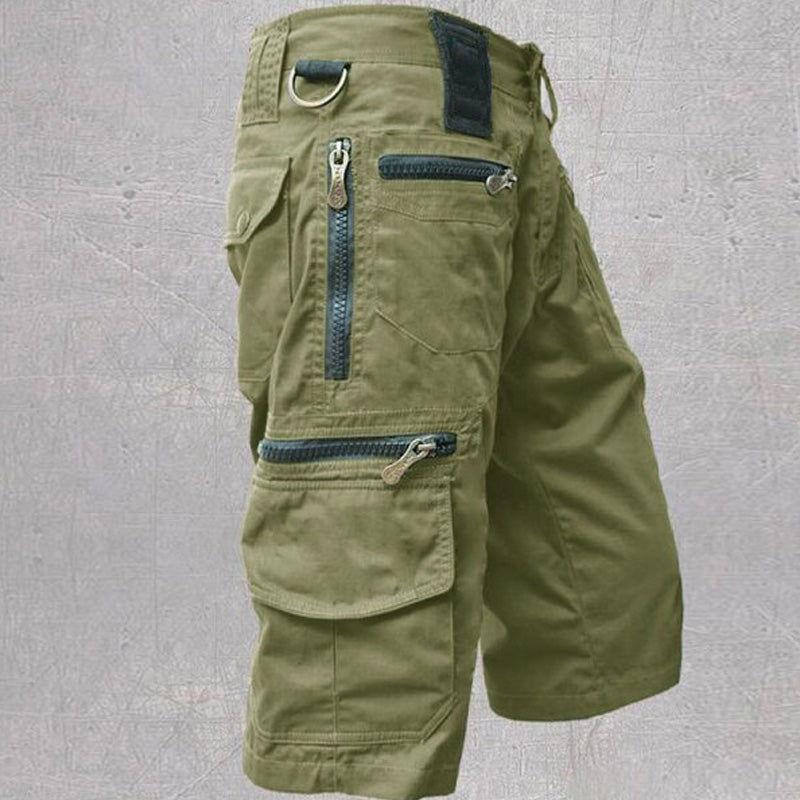 Ernesto | Bermuda Cargo Táctica Multibolsillos Hombre