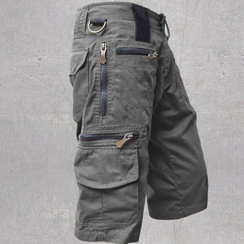 Ernesto | Bermuda Cargo Táctica Multibolsillos Hombre