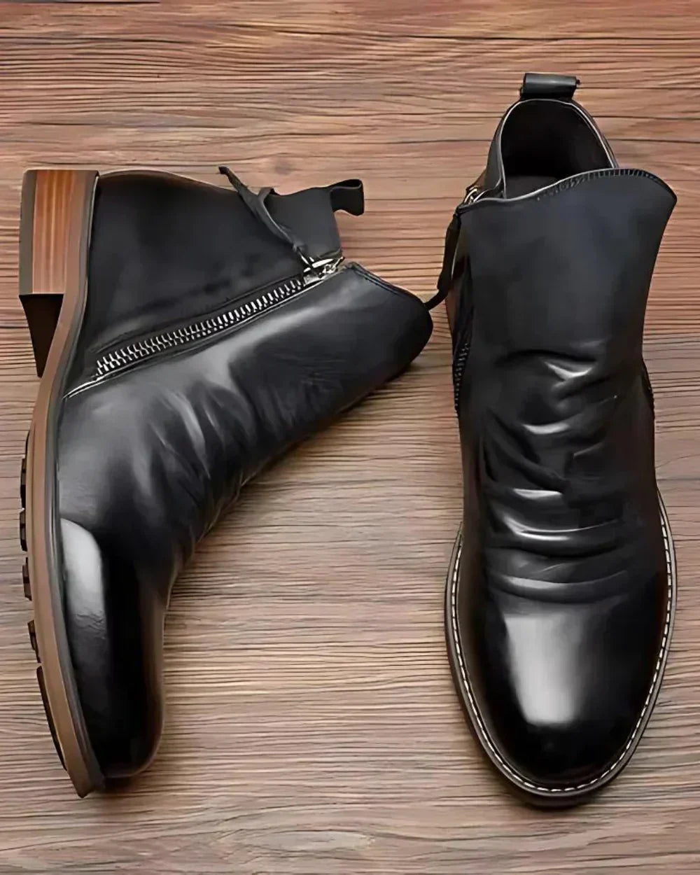 Benes | Botines de Tobillo con Cremallera Lateral