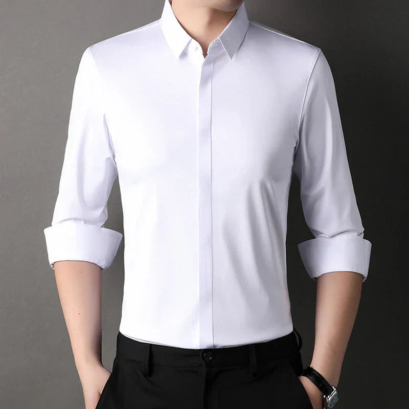 Kusek | Camisa de Manga Larga con Botones