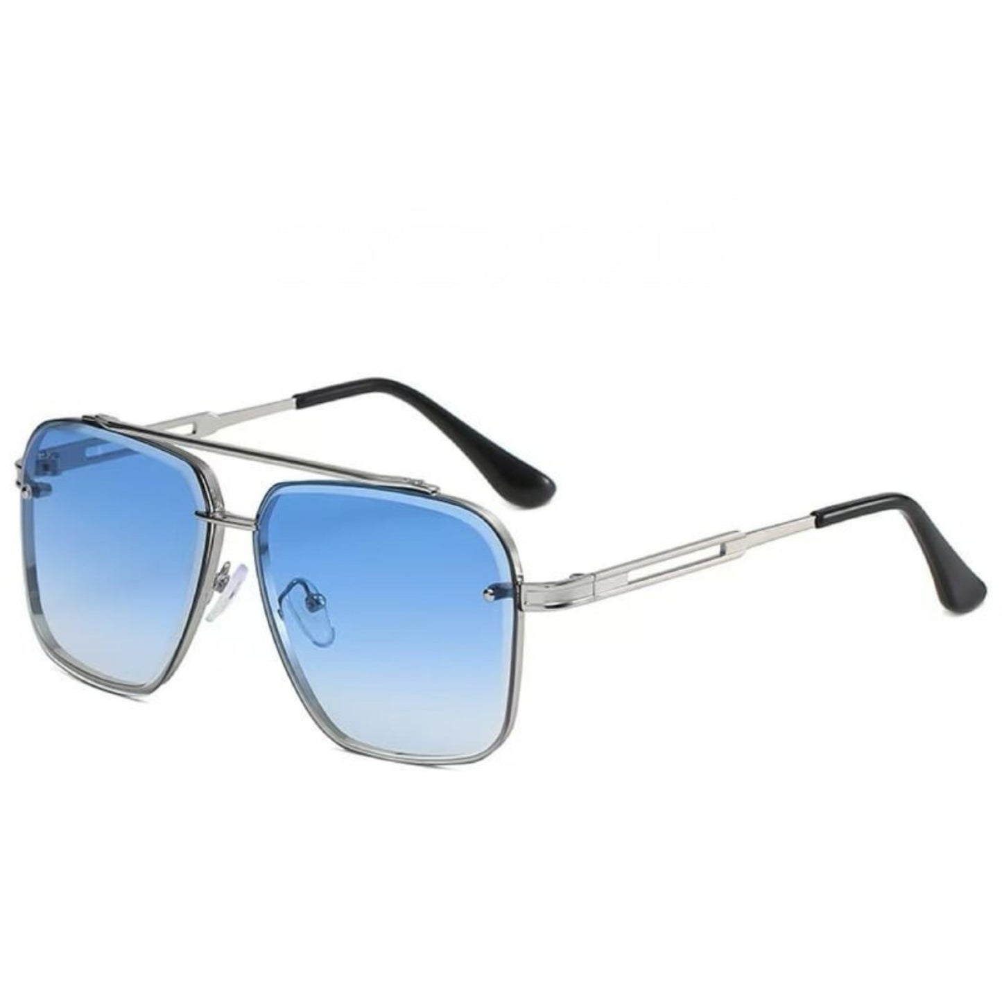 RayForge - Gafas De Sol Cuadradas Aviador Lente Degradado