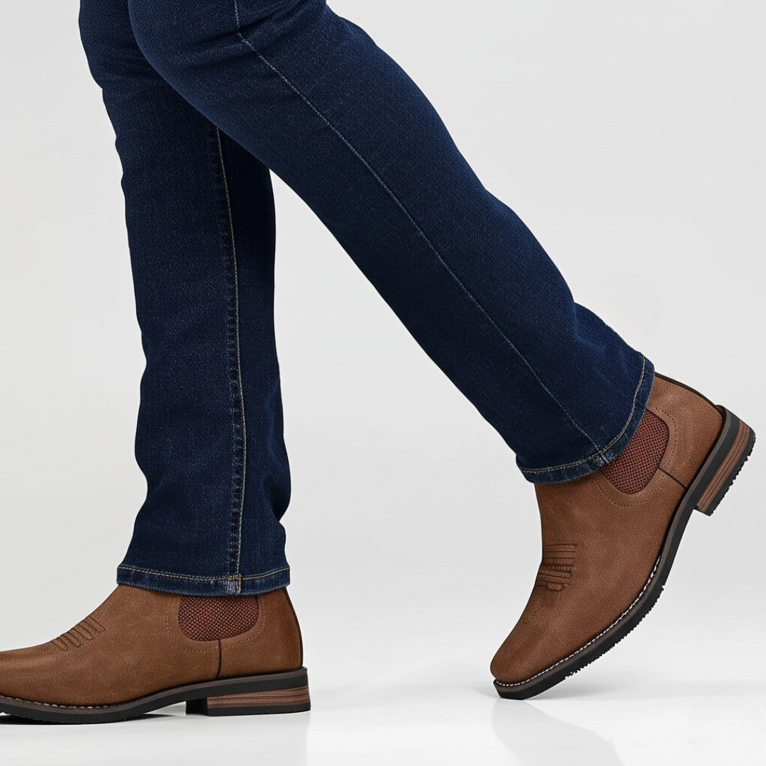 Lawrence - Botines Chelsea Con Paneles Laterales Elásticos