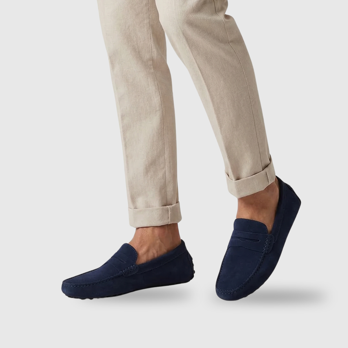 Vortexedge | Mocasines de Suede con Suela Flexible