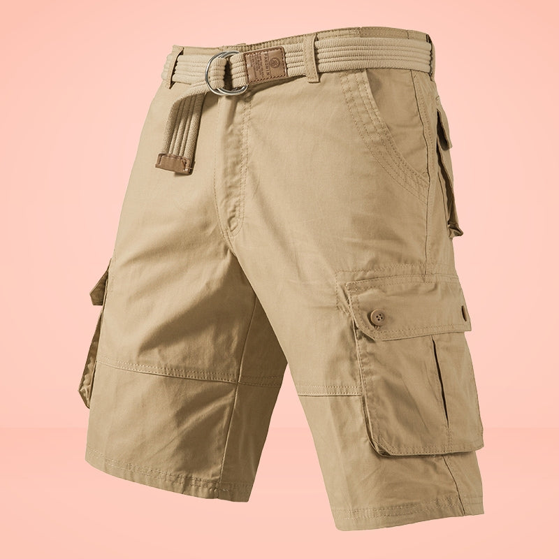 Waller | Pantalones Cortos Cargo Con Múltiples Bolsillos