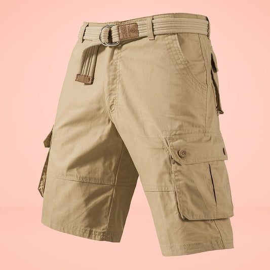 Waller | Pantalones Cortos Cargo Con Múltiples Bolsillos