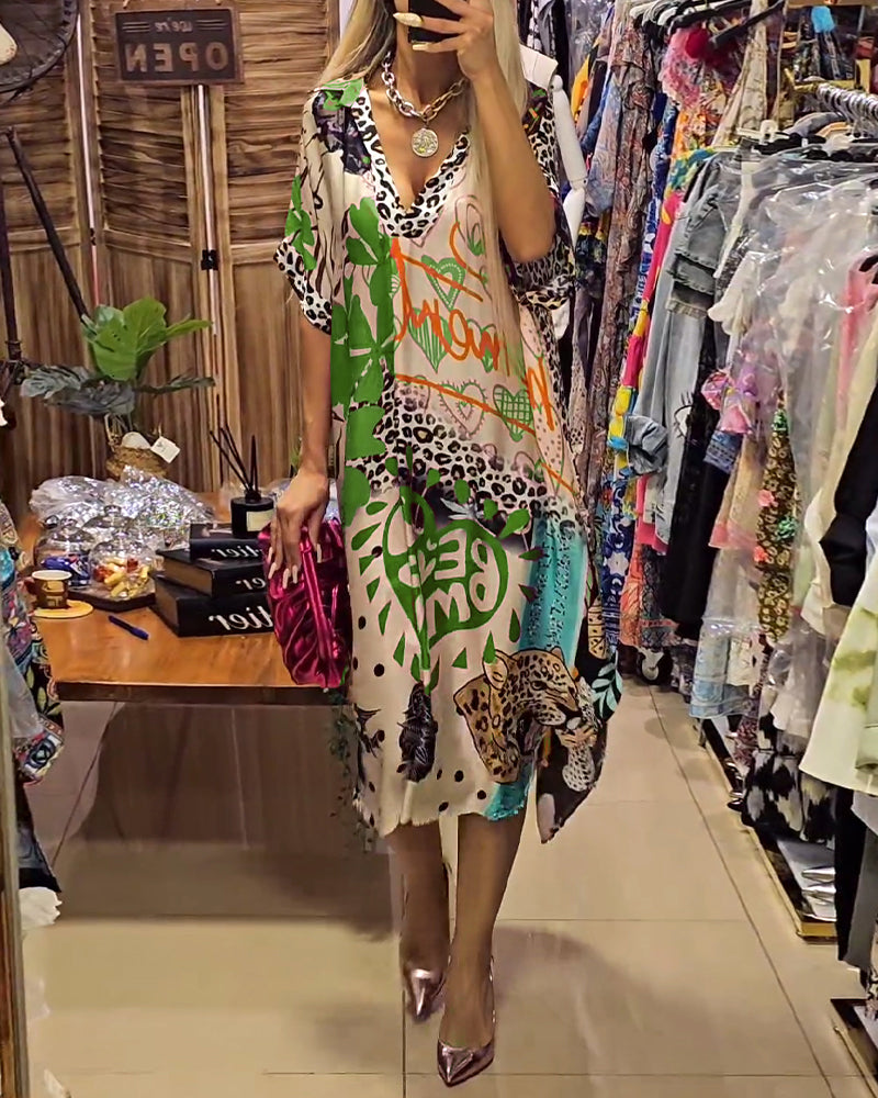 Marianna - Vestido Casual con Cuello en V
