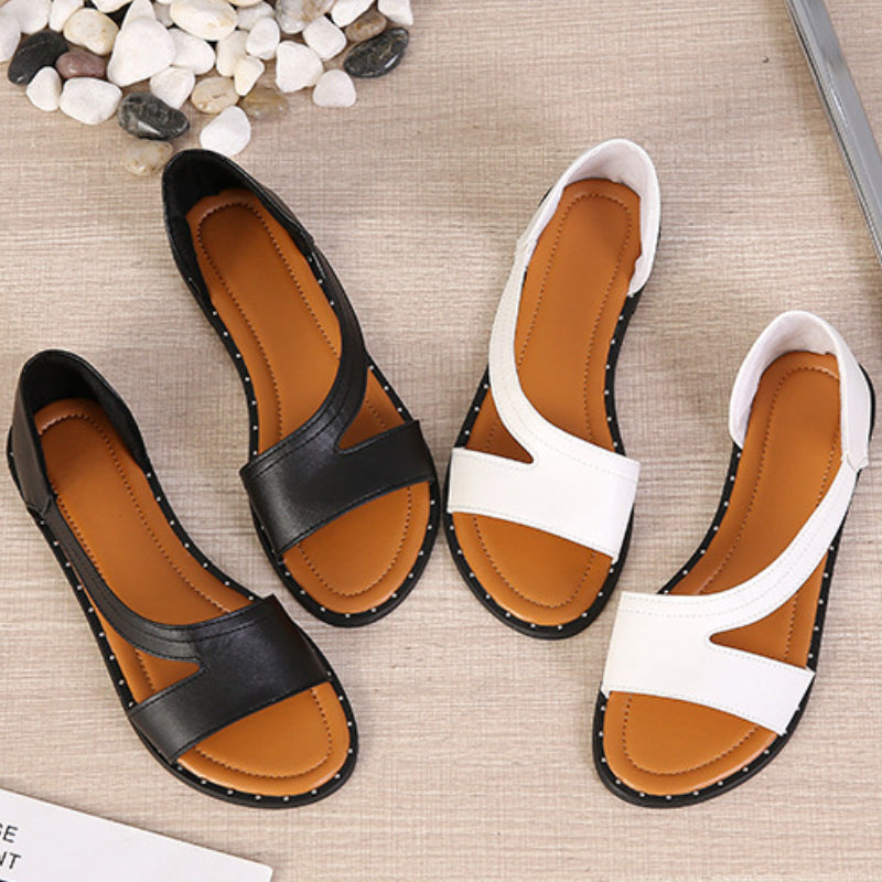 Pameela | Sandalias Planas Abiertas Casual