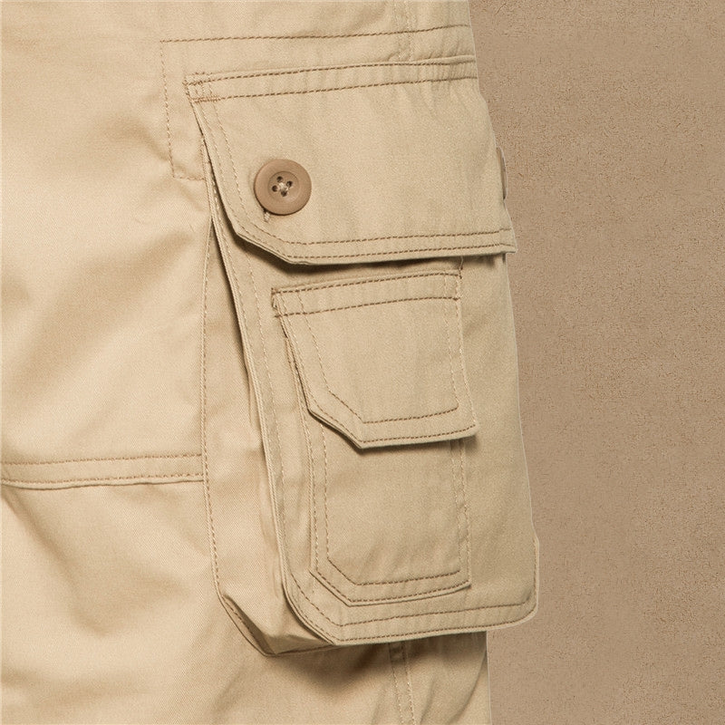 Owen | Bermudas Cargo Hombre Bolsillos Algodón