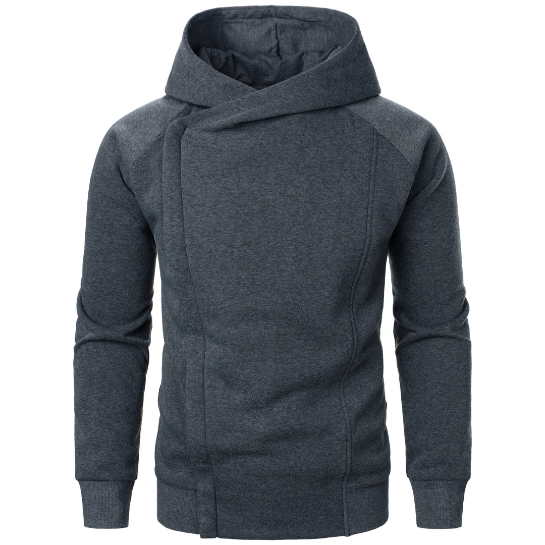 Ragnvald | Sudadera Con Capucha De Manga Larga Y Cuello Cruzado