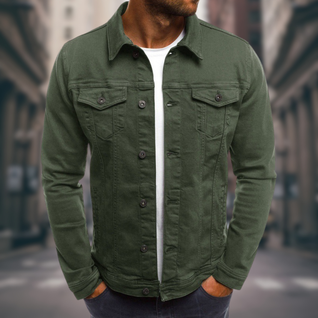 Rolando | Chaqueta De Botones Estilo Vaquero