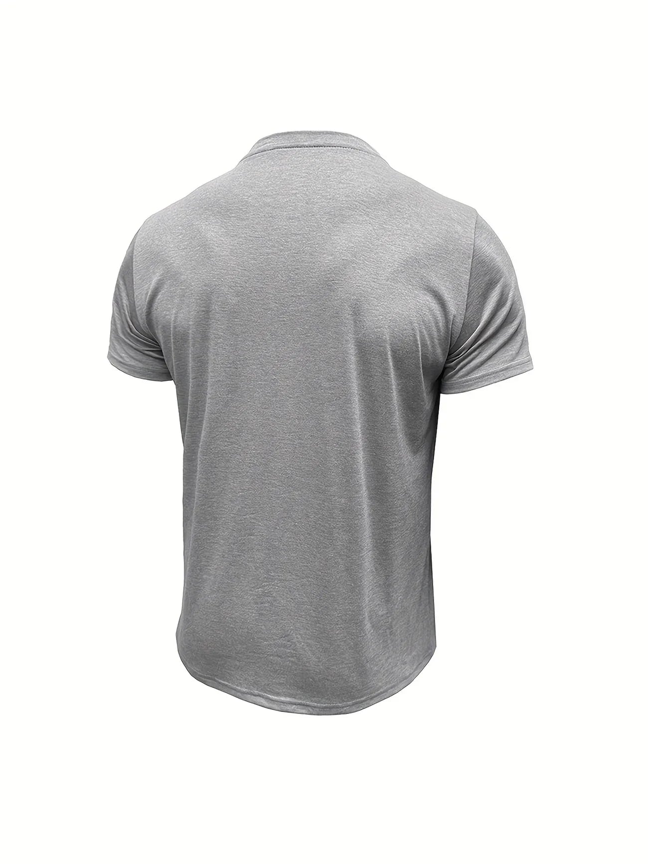 Saxon | Camiseta Henley de Manga Corta con Bolsillo