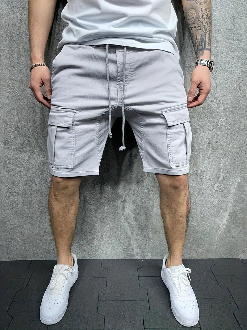 Jelte | Bermuda Cargo Hombre Casual Algodón