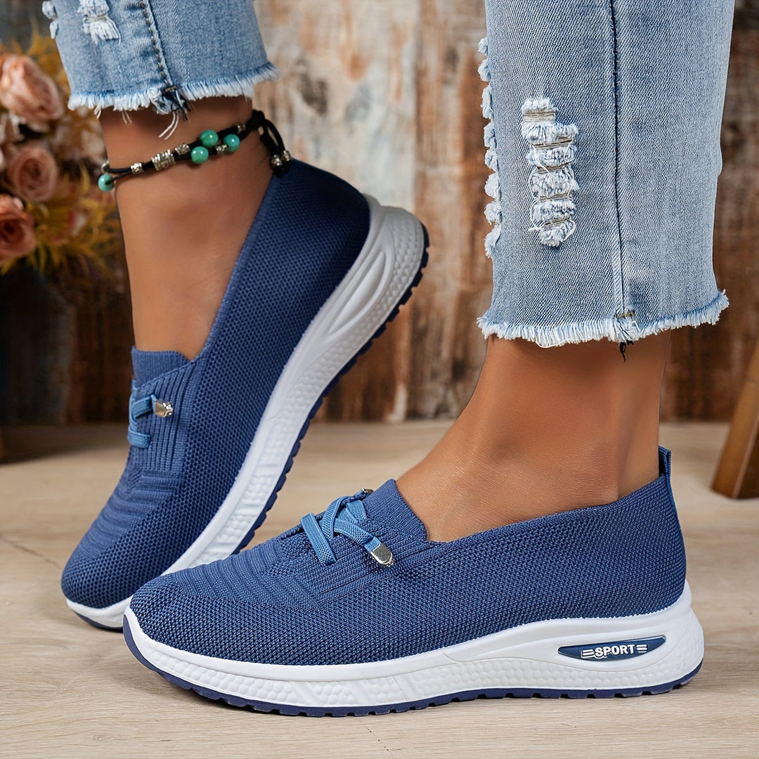 Olympe | Zapatillas Slip-On Tejido Ligero Suela Flexible