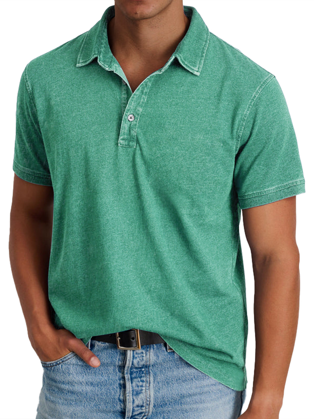 Isidro | Camisa Polo De Manga Corta