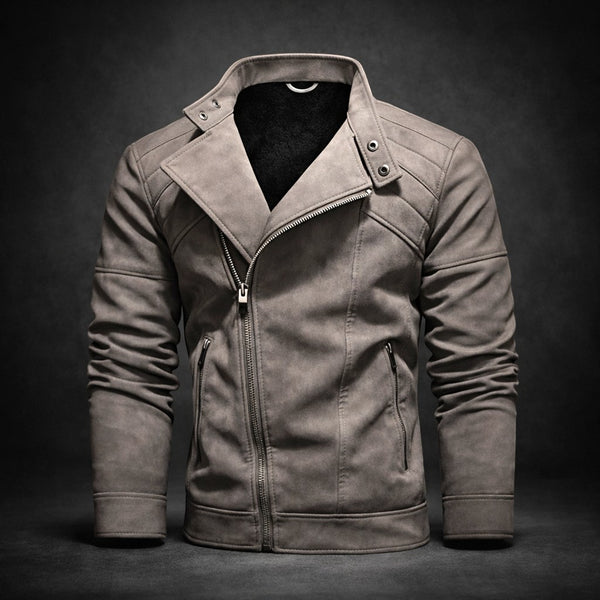 Jure | Chaqueta Biker Ajustada Con Cremallera