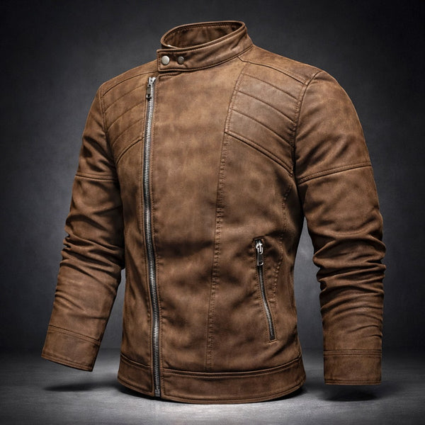Jure | Chaqueta Biker Ajustada Con Cremallera