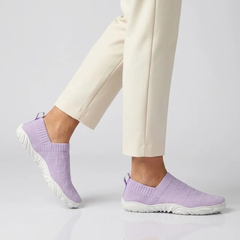 Jessie | Zapatillas de punto con cierre ajustable