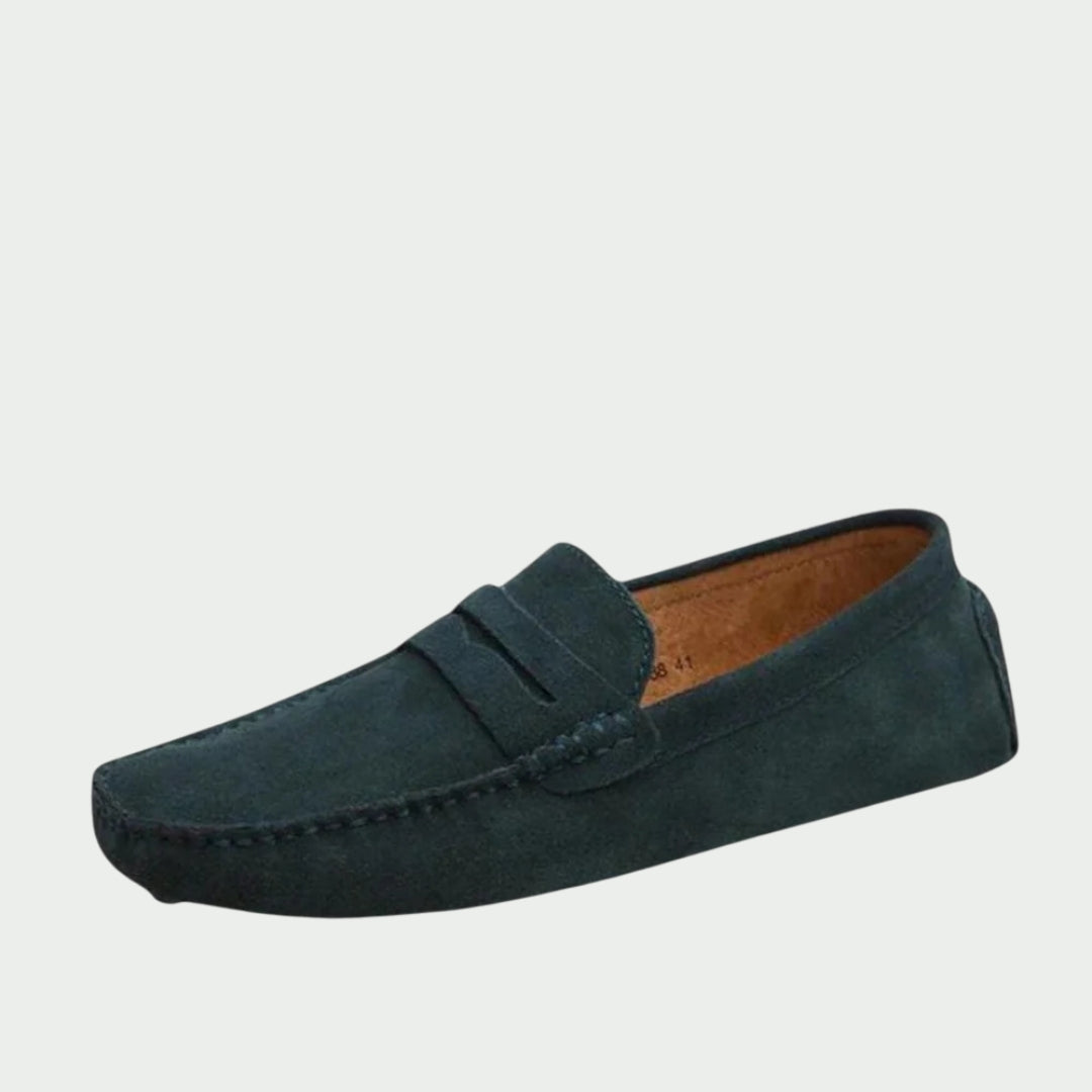 Enrique - Mocasines De Ante Hechos a Mano