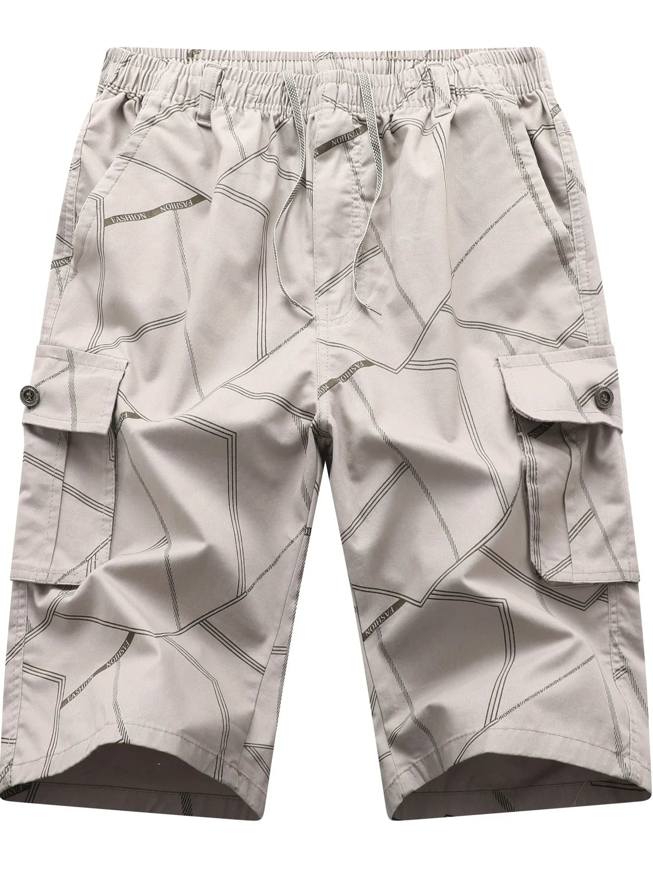 Hazlewood | Bermuda Larga Hombre Cargo Algodón