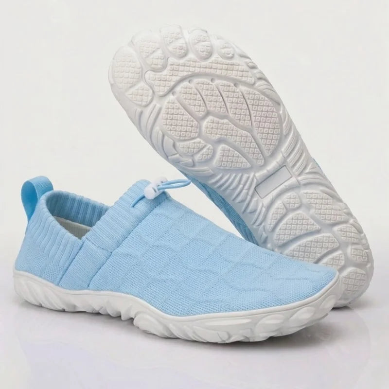 Jessie | Zapatillas de punto con cierre ajustable