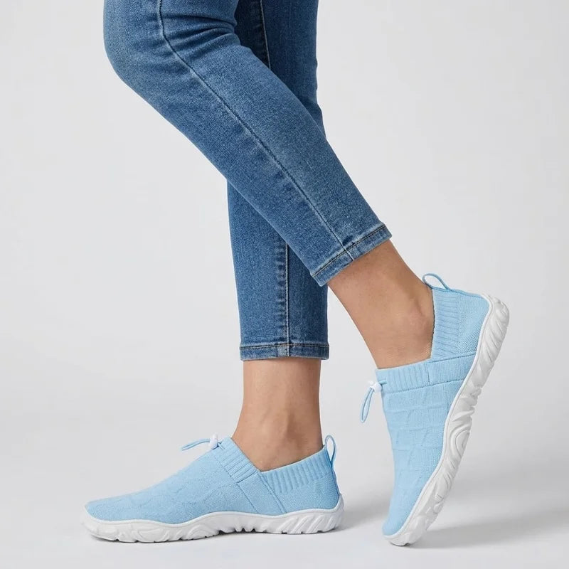 Jessie | Zapatillas de punto con cierre ajustable
