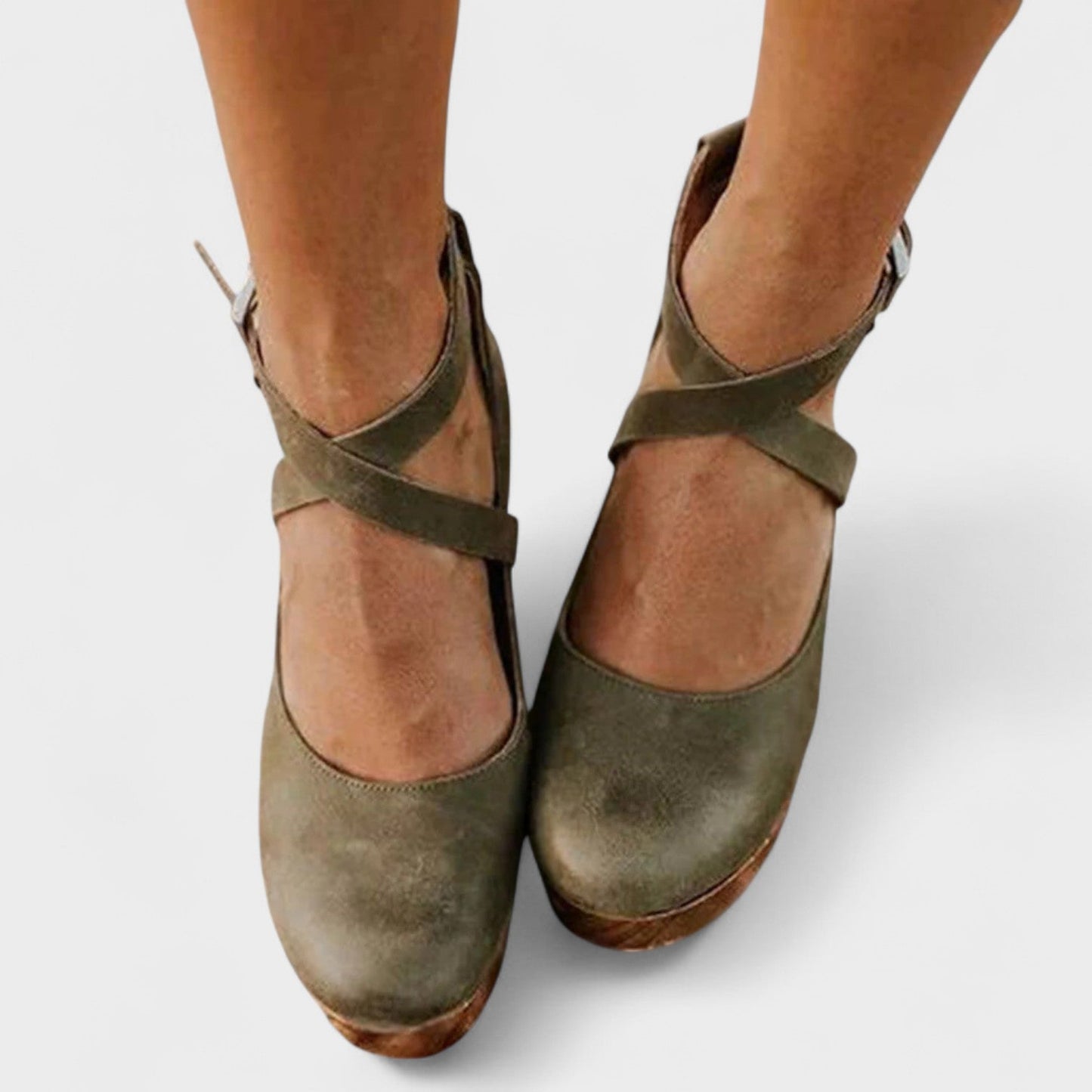 Orsola | Sandalias De Tacón Con Correas Cruzadas