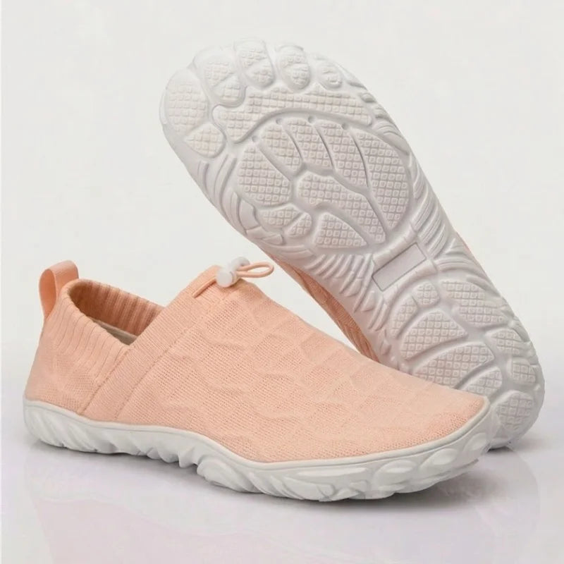 Jessie | Zapatillas de punto con cierre ajustable