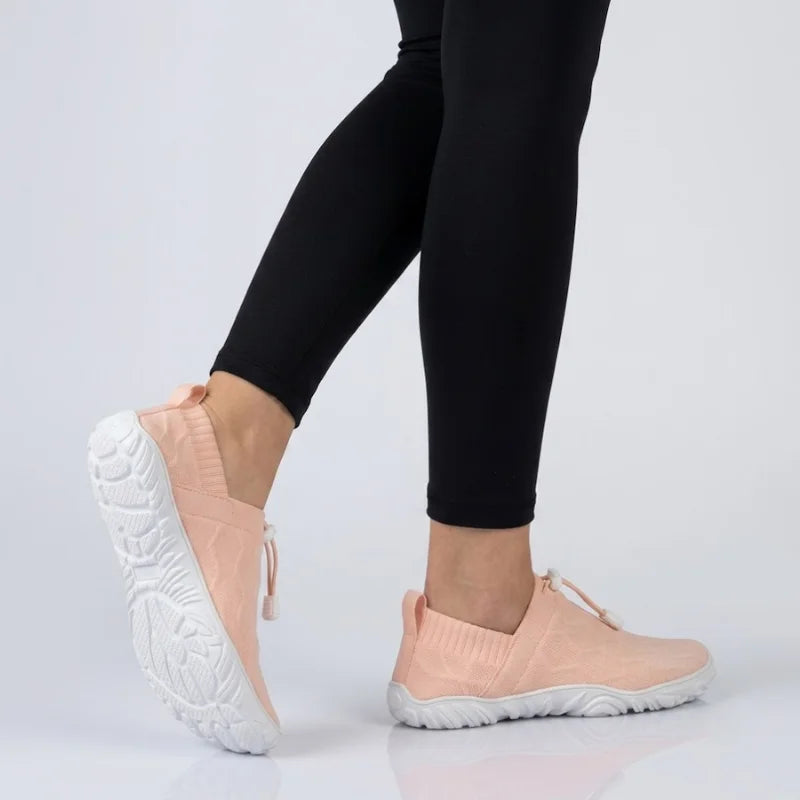 Jessie | Zapatillas de punto con cierre ajustable