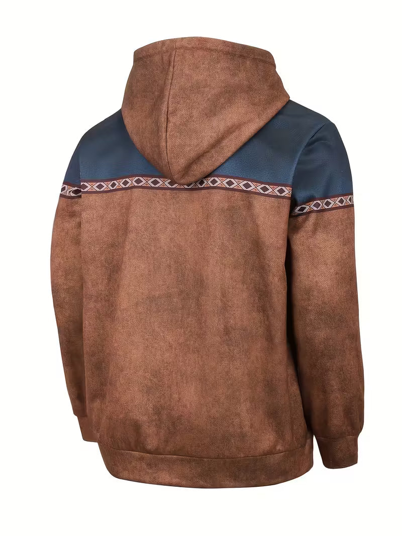 Hakan | Sudadera con Capucha y Media Cremallera