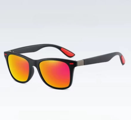 LuxFrame | Gafas Sol Montura Clásica Lente Espejo Polarizadas