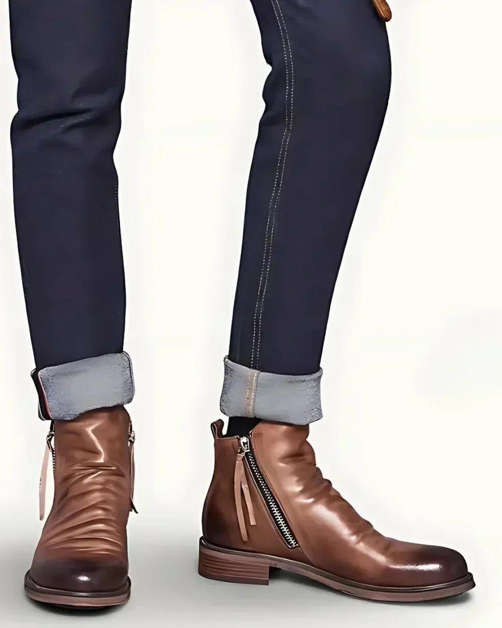 Benes | Botines de Tobillo con Cremallera Lateral