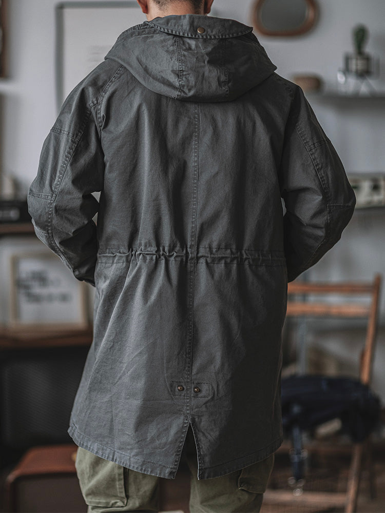 Engelbert | Parka Larga Con Capucha Fishtail
