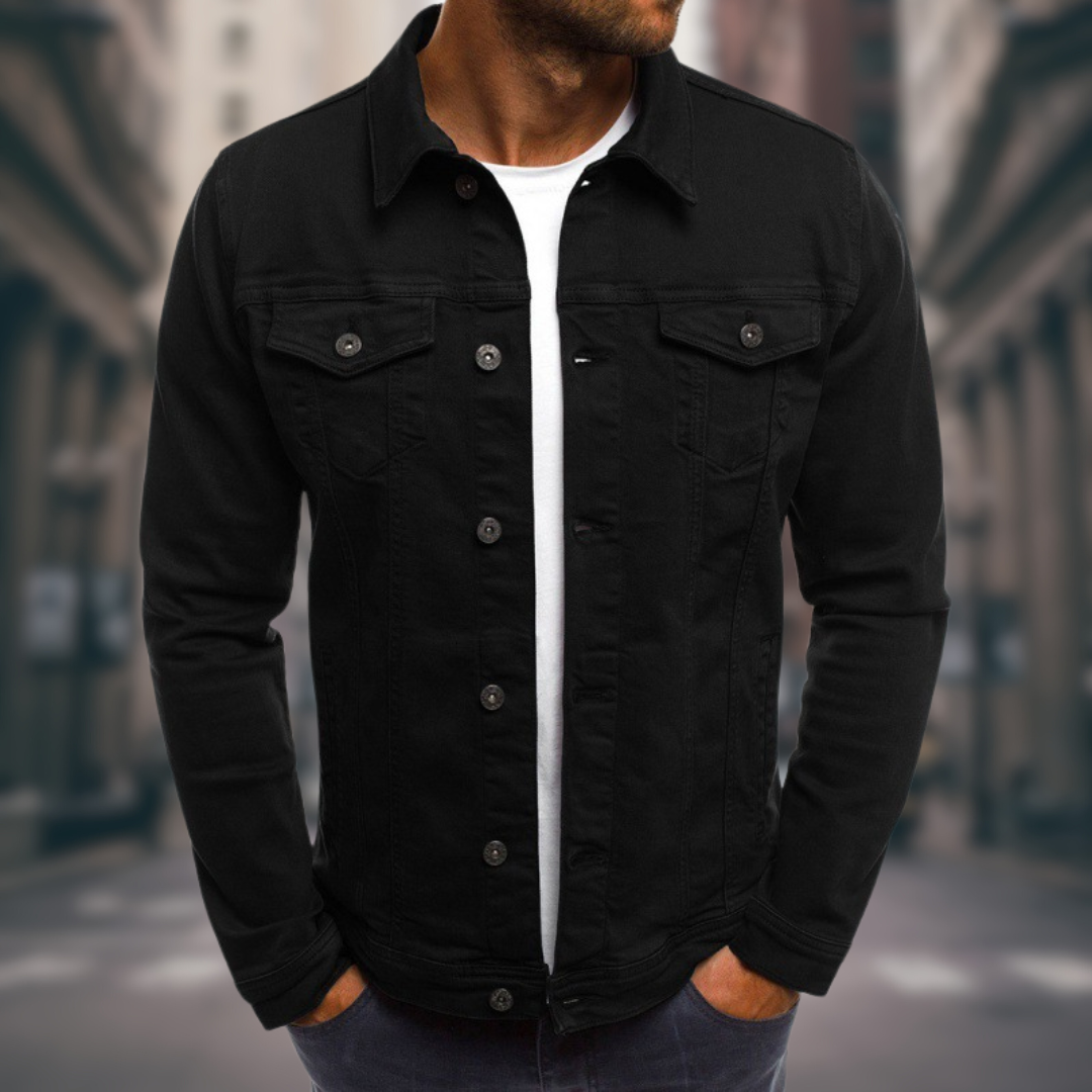 Rolando | Chaqueta De Botones Estilo Vaquero