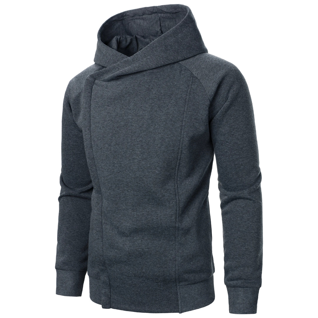 Ragnvald | Sudadera Con Capucha De Manga Larga Y Cuello Cruzado