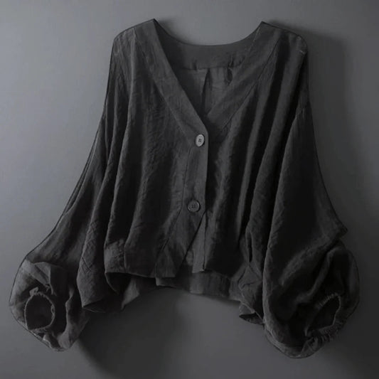 Comatize | Blusa Corta Cruzada Cuello V
