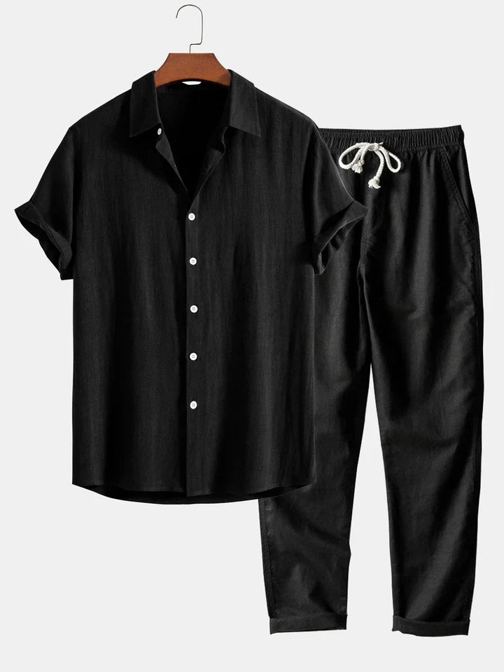 Booker | Conjunto Camisa Manga Corta Pantalón