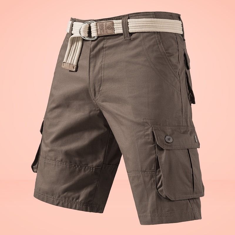 Waller | Pantalones Cortos Cargo Con Múltiples Bolsillos